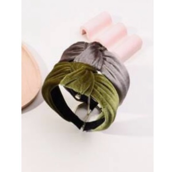 Amazon Accessories - 🆕 2pcs Solid Knot Velour Headbands